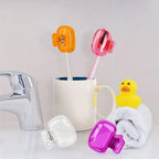 Travel Toothbrush Dust Protective Cap-Storage Box Portable Head Household Storage