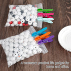 Colorful Clothes Pegs — 48 Pack