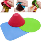 Silicone Jar Opener Pad! Multicolor Reusable Grip Aid for Seniors