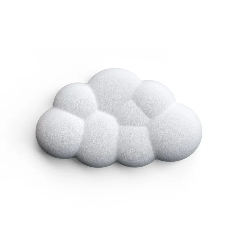 Mouse pad with wrist rest keyboard cloud anti-slip memory foam desktop office gamer