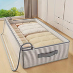 Under-Bed Storage Bag with Clear Window and Reinforced Handles
