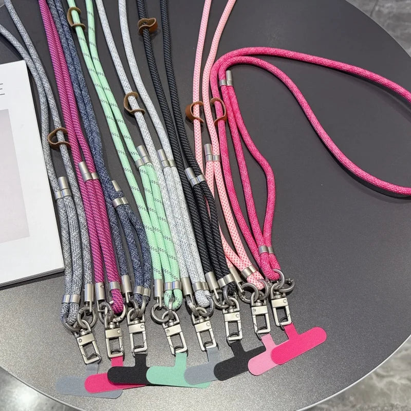 1Pc 59.06 inch Long Mobile Phone Case Strap Portable Crossbody Strap Universal With Phone Strap Connection