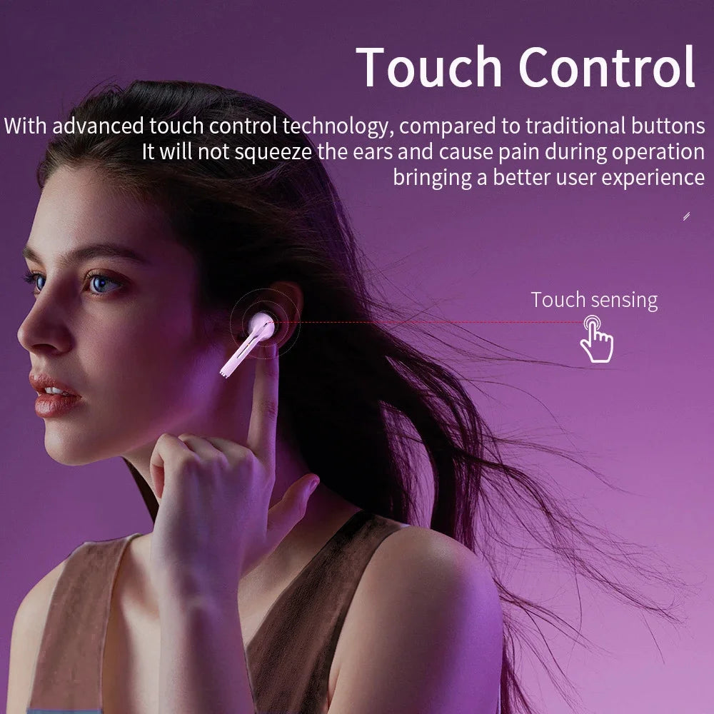 True Wireless Earphone Noise Cancelling Headphone HiFI Stereo Game With Micr TWS In Ear Earbuds Waterproof