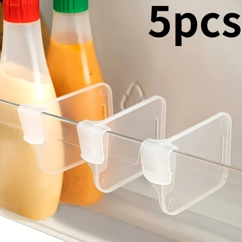 Adjustable Refrigerator Dividers - Multifunctional Clip-On Storage Organizers
