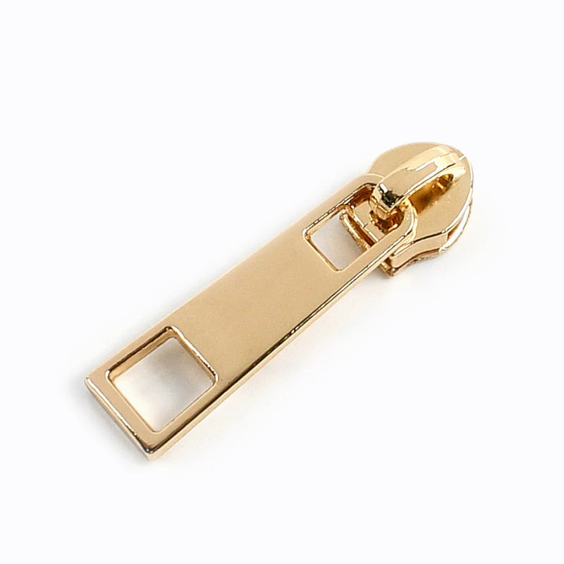 5# Zipper Sliders for Nylon Zippers Tape Bag Zips Pull Head Sewing Luggage Repair DIY