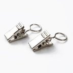 Stainless Steel Curtain Clips with Hook Durable Serrated Anti Slip Clip Home Bedroom
