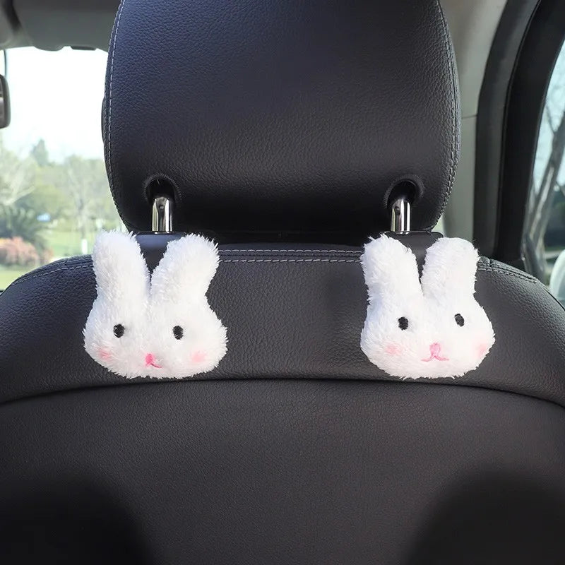 Cartoon Car Headrest Hooks — 2-Pack