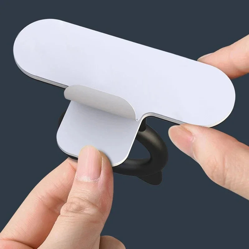 Cute multifunction Silicone Self Adhesive Handle for Toilet Seat Cabinet Drawer