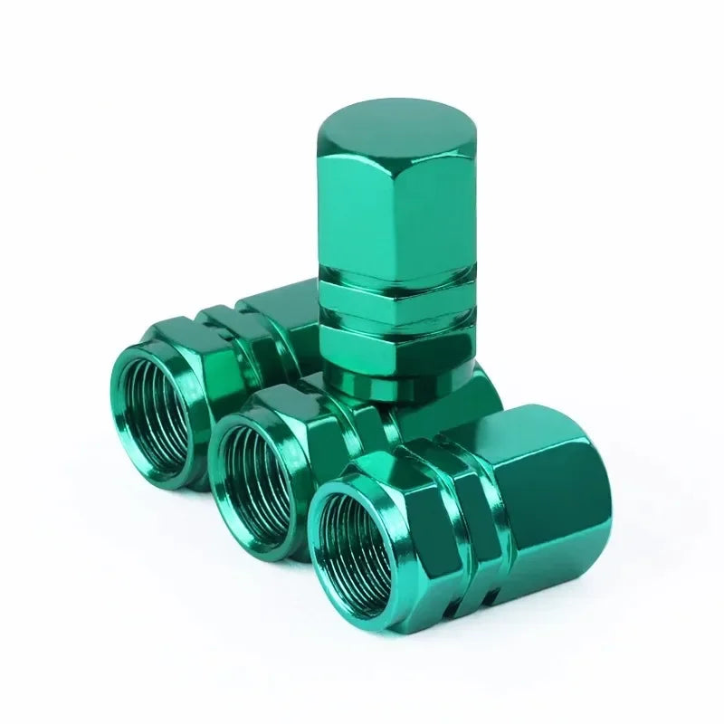 Tire Valve Stem Caps Decorative Tires Accessories Aluminum Alloy Nipple Wheel