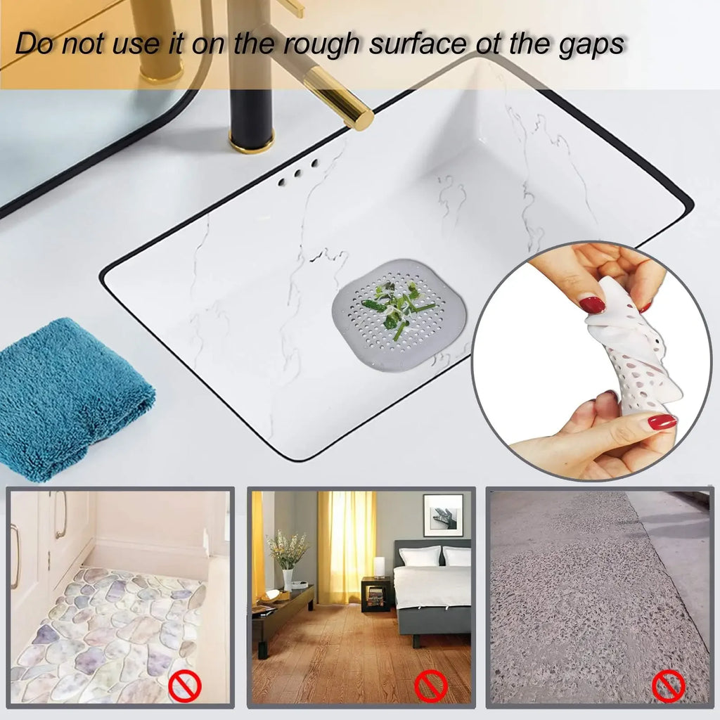 Plug Stopper Kitchen Sewer Silicone Bathroom Floor Bathtub WaterFilter shower drain