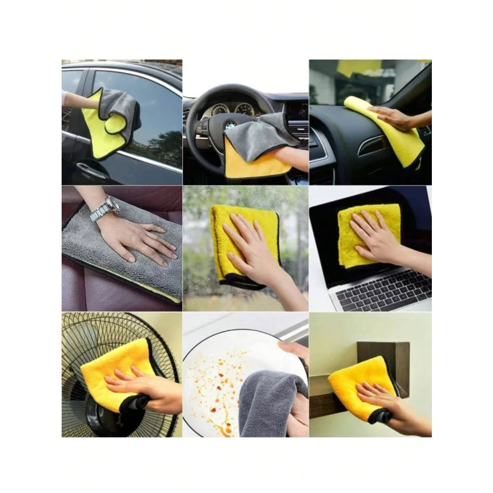 11.8 x 23.6 in Microfiber Car Cleaning Towels Soft Quick Drying