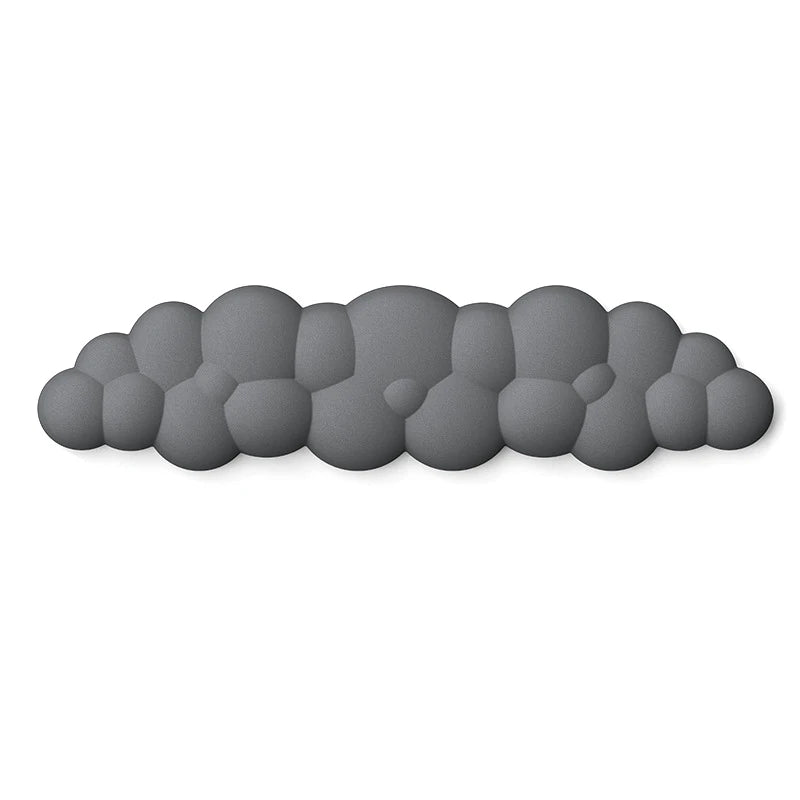 Mouse pad with wrist rest keyboard cloud anti-slip memory foam desktop office gamer