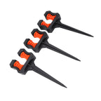 Garden Hose Guide Spike 10.24in ABS Water Pipe Positioning Holder Roller