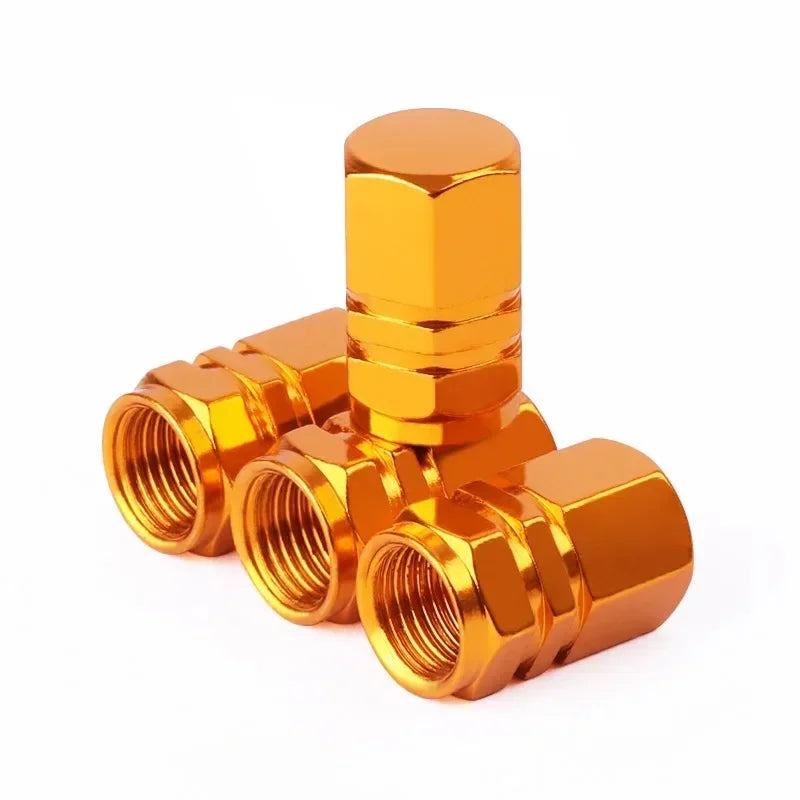 Tire Valve Stem Caps Decorative Tires Accessories Aluminum Alloy Nipple Wheel