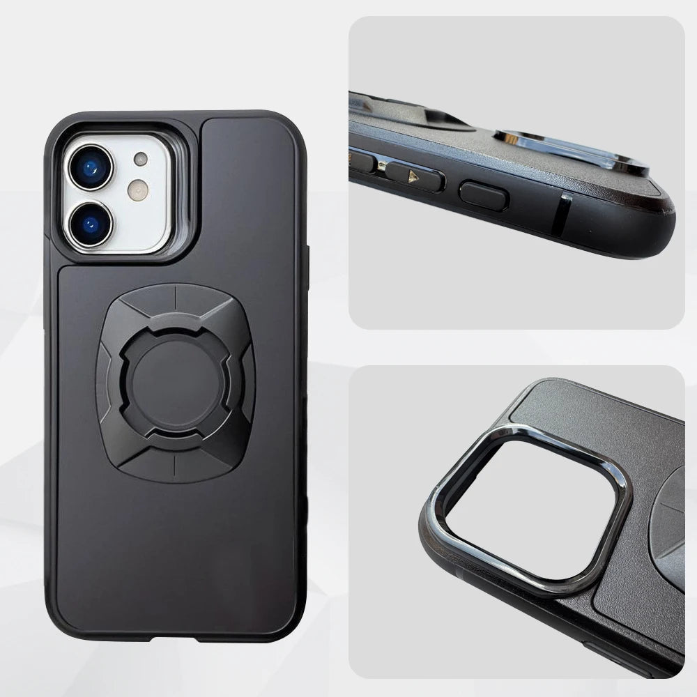 Twsit Lock Phone Case Holder MotorCycle Bicycle iPhone case Quick Lock Fit for Quad System Phone Mount/Holder
