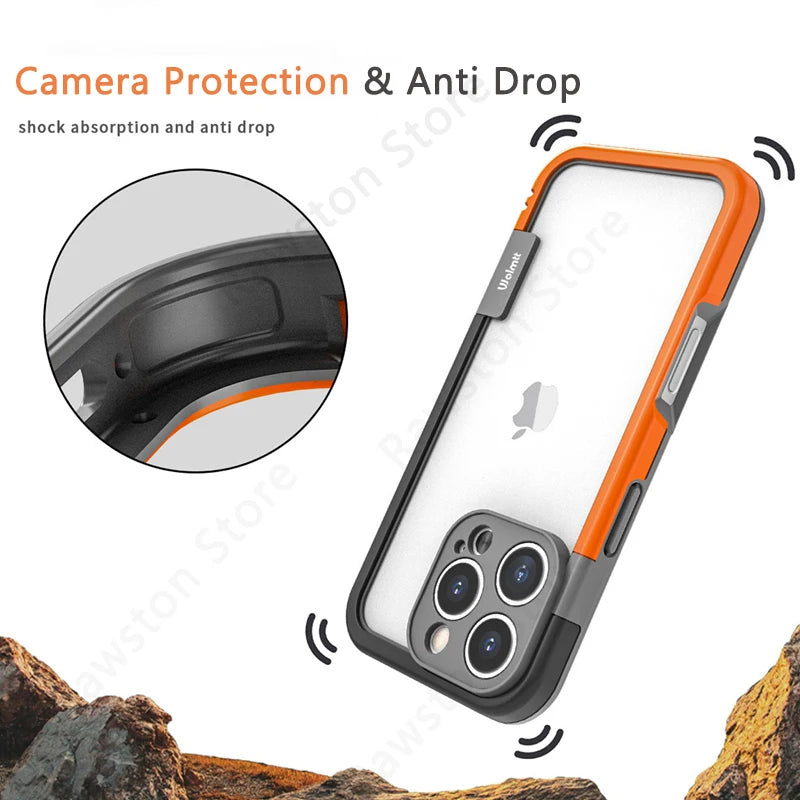 Shockproof Soft Silicone Frame Phone Case for iPhone 18 17 Pro Max 13 14 15 16 NoBack Heat Dissipation