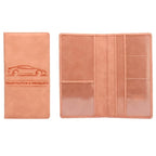 Car Registration Insurance Holder Leather Men Driving License Cover Auto Documents