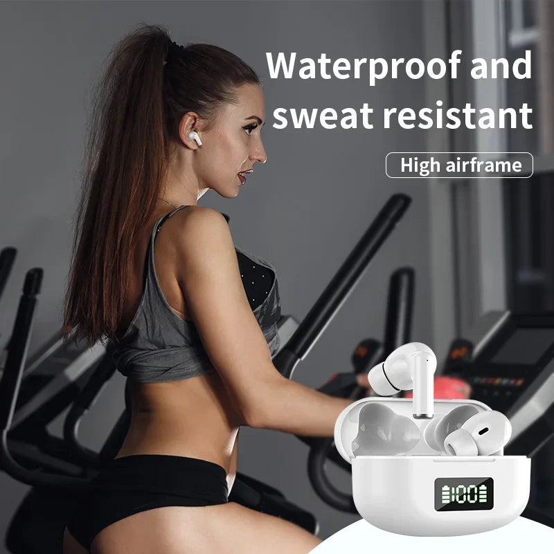 True Wireless In-Ear Headphones Sleek Design Comfortable Fit Premium Sound Gaming Earphones for Sport
