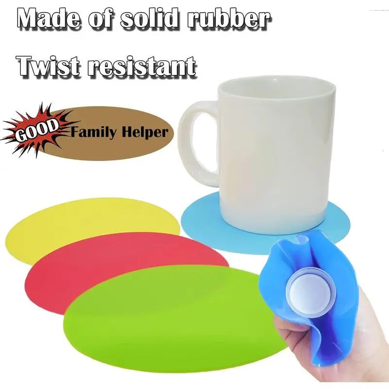 Silicone Jar Opener Pad! Multicolor Reusable Grip Aid for Seniors
