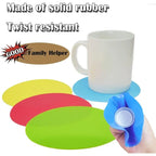 Silicone Jar Opener Pad! Multicolor Reusable Grip Aid for Seniors