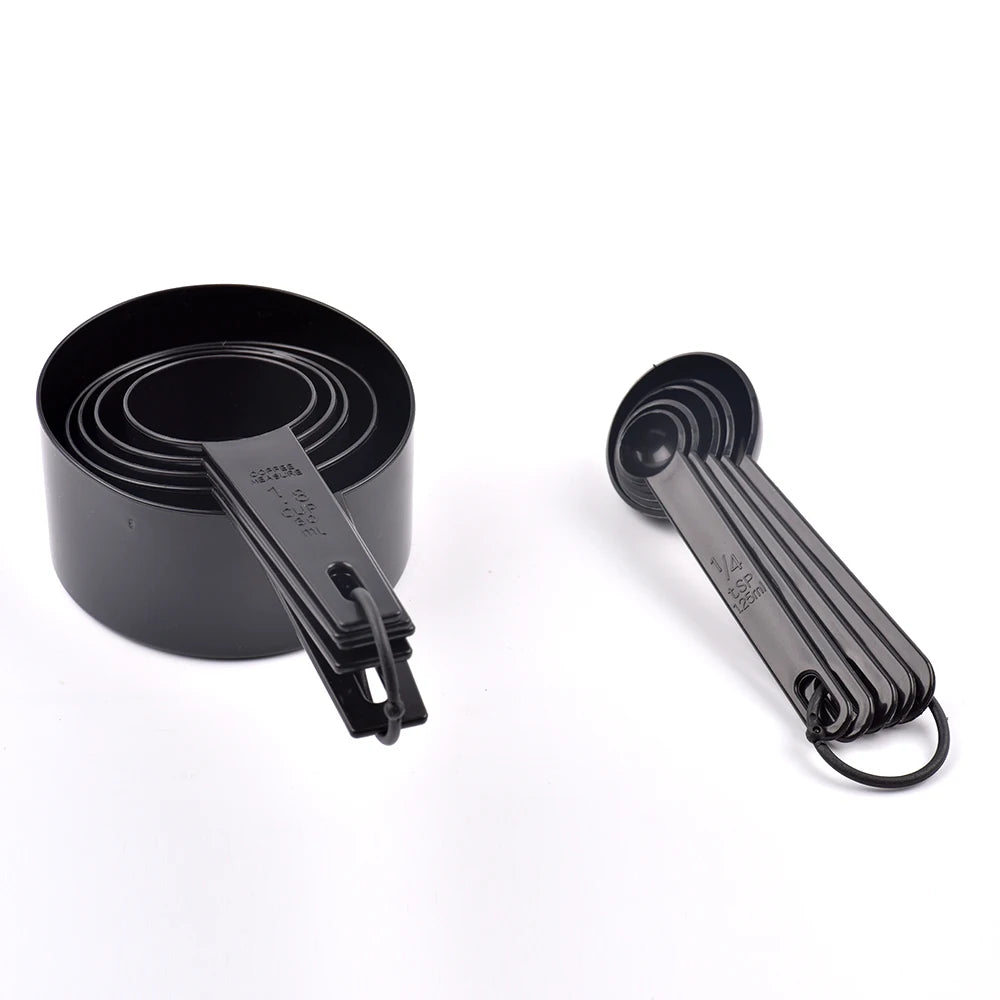 Metric Measuring Cups & Spoons — 5 or 10 Pieces