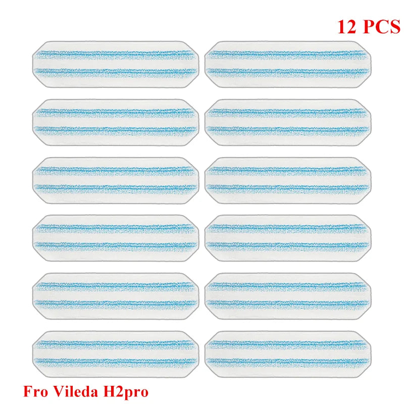 Replacement Rags Fit For Vileda H2prO Flat Mop System