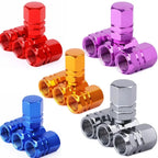 Tire Valve Stem Caps Decorative Tires Accessories Aluminum Alloy Nipple Wheel