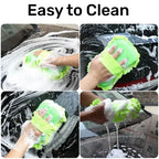 Microfiber Car Washer Sponge Cleaning Car Care Detailing Brushes Washing Towel Auto