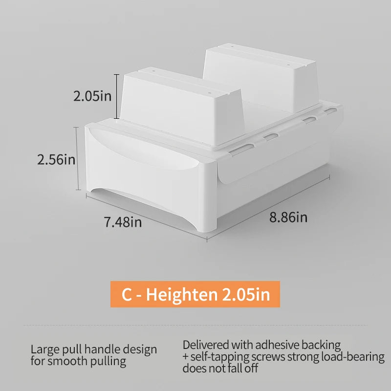 Small Under Desk Storage Cabinet with Mobile Pedestal