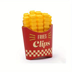 French Fry Shaped Sealing Clip - For Snack Food Clips, Plastic Bag Seasoning Strips