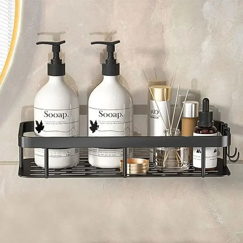 Wall-Mounted Bathroom Storage Shelf