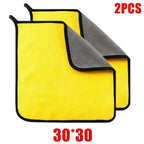 11.8 x 23.6 in Microfiber Car Cleaning Towels Soft Quick Drying