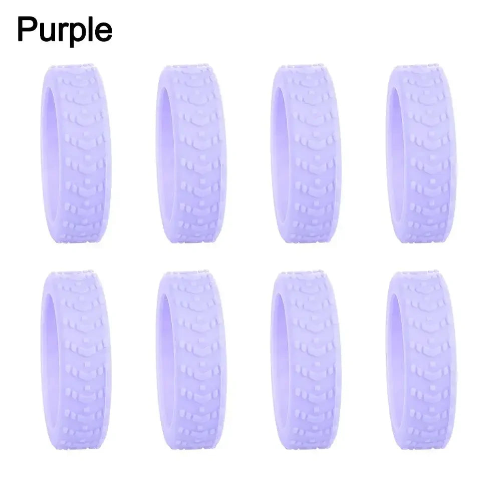 Travel Luggage Caster Shoes Silicone Suitcase Wheels Protection Cover Reduce Noise