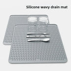 Non Slip Silicone Drying Mat for Kitchen Extra Large Heatproof Countertop Stove