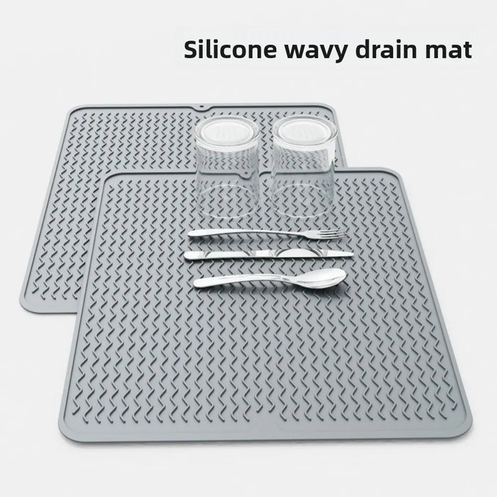 Non Slip Silicone Drying Mat for Kitchen Extra Large Heatproof Countertop Stove