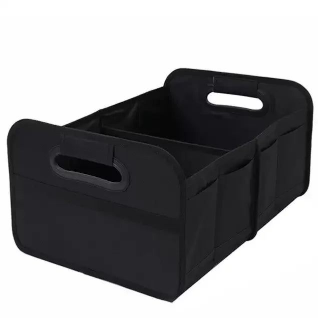 Trunk Organizer for suv, Foldable portable car storage box for camping outdoor storeroom