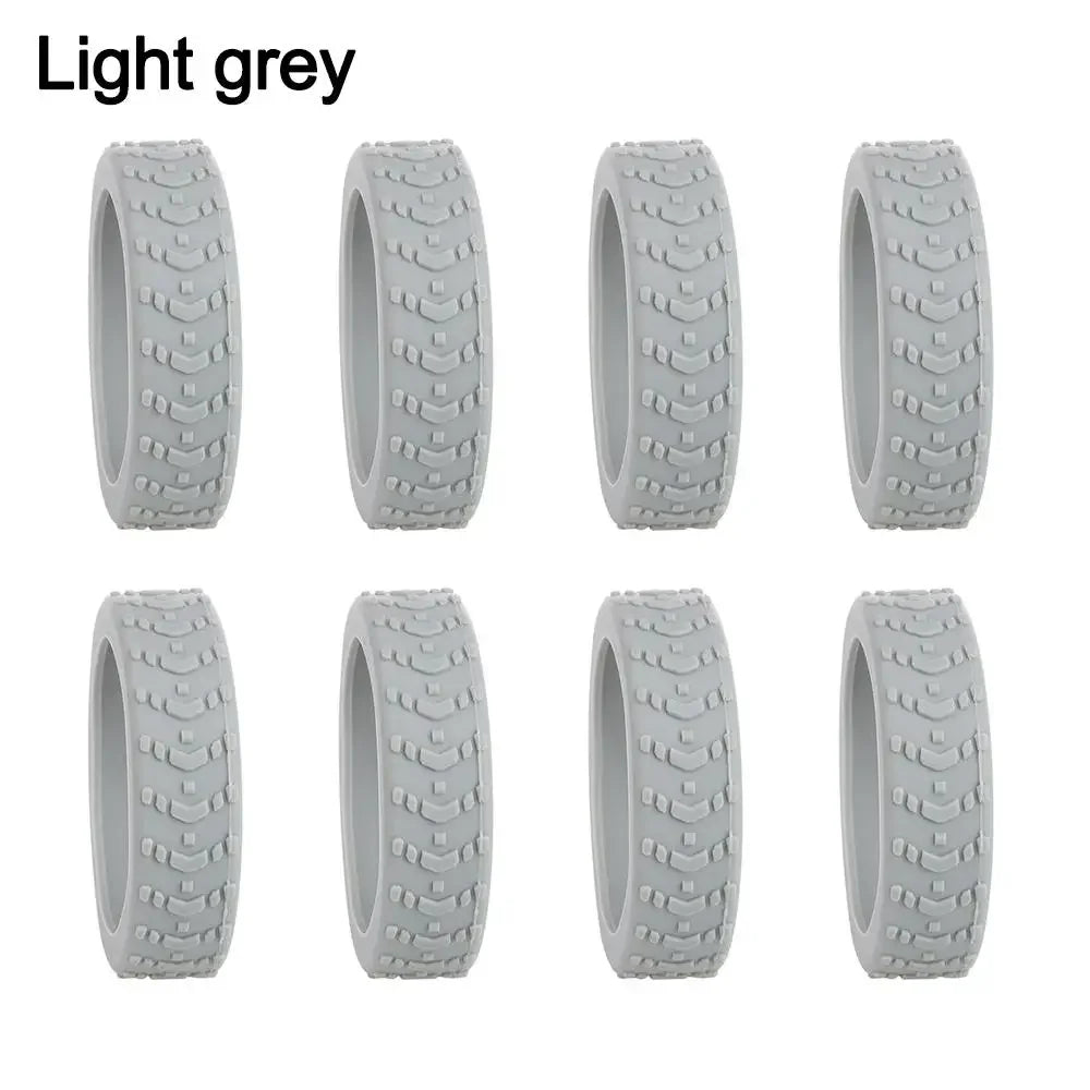 Travel Luggage Caster Shoes Silicone Suitcase Wheels Protection Cover Reduce Noise