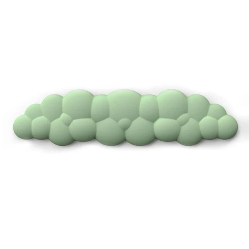 Mouse pad with wrist rest keyboard cloud anti-slip memory foam desktop office gamer