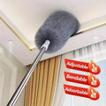 Duster with Extension Rod, Retractable Dust Brush, Microfiber Reusable