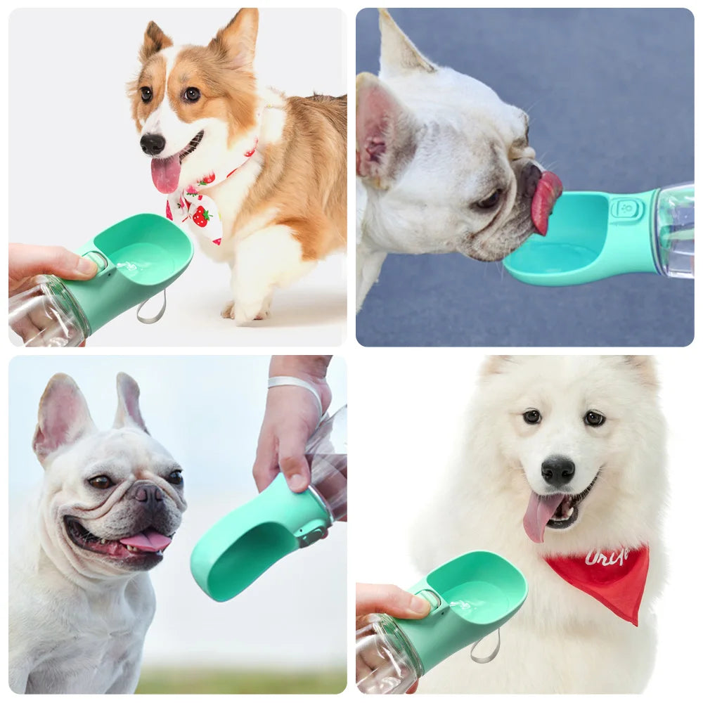 Portable Dog Water Bottle For Small Large Dogs Cat Outdoor Leakproof Walking Drinking