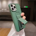 Wrist Strap Foldable Holder Phone Case for IPhone 16 15 14 6 7 8 Plus 13 12 11 Pro XS Max X XR SE Drop