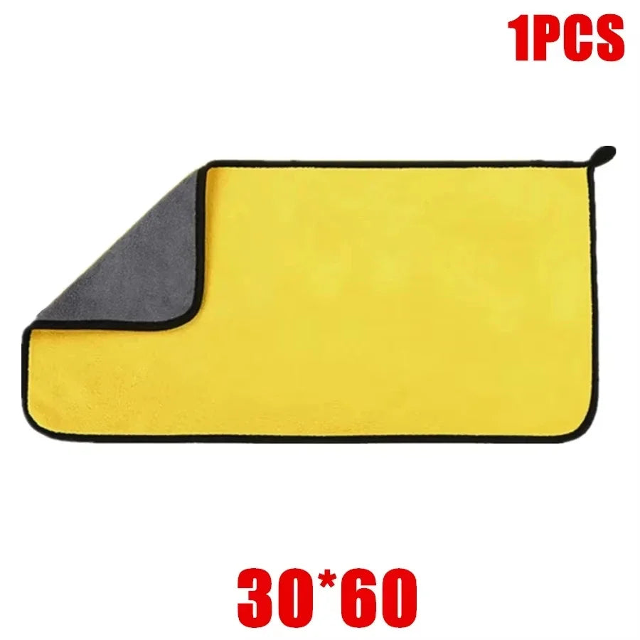 11.8 x 23.6 in Microfiber Car Cleaning Towels Soft Quick Drying