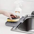 Silicone Draining Soap and Sponge Tray