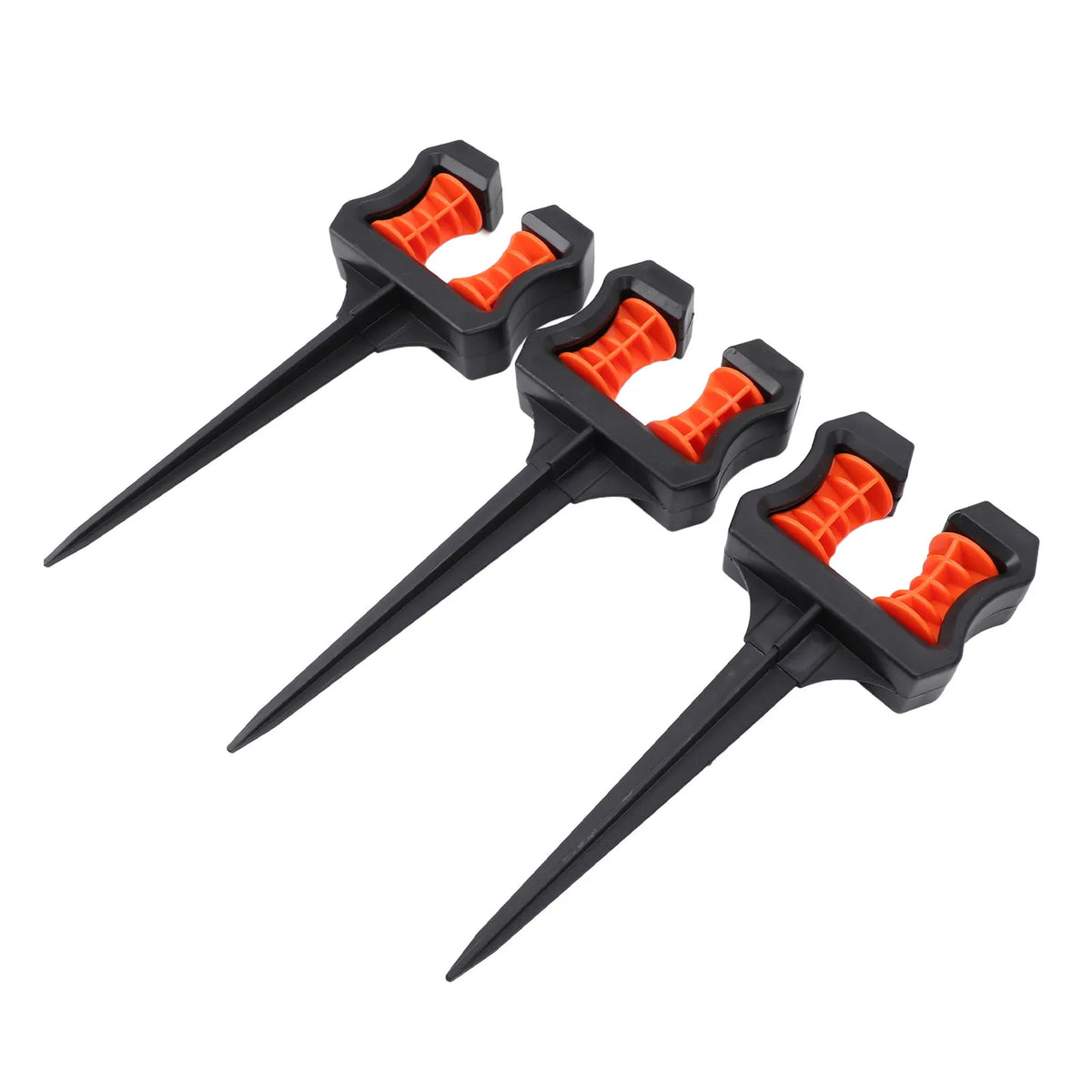 Garden Hose Guide Spike 10.24in ABS Water Pipe Positioning Holder Roller