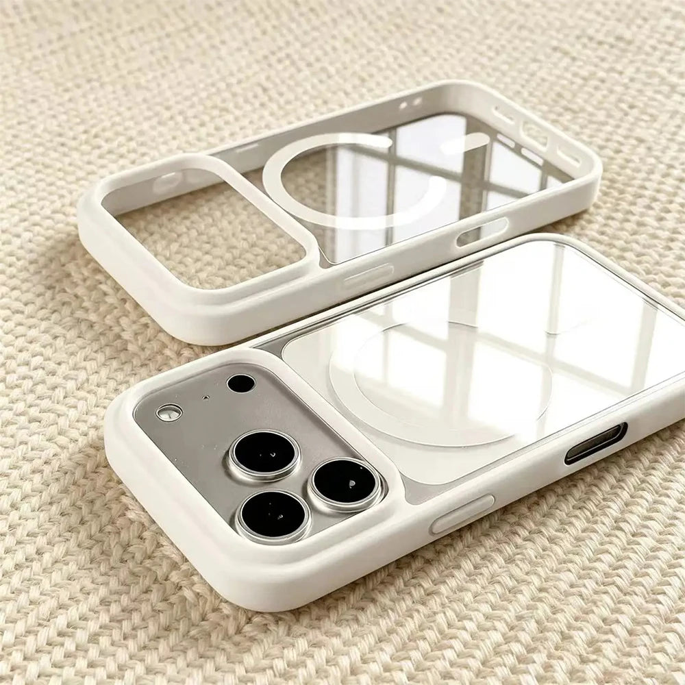Fashion for Magsafe Wireless Charge Phone Case for iPhone 18 Pro Max 17 Air 16 Plus 15 14 13 12 11 17e 17