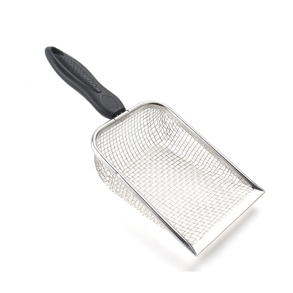 Stainless Steel Cat Litter Scoop Feces Fine Box Accessories