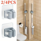 Self-Adhesive Mop and Broom Holders