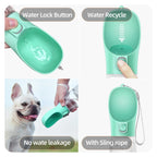 Portable Dog Water Bottle For Small Large Dogs Cat Outdoor Leakproof Walking Drinking
