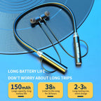 9D Bluetooth Earphones Wireless Headphones Magnetic Stereo Neckband Waterproof Sports Earbuds With Mic For