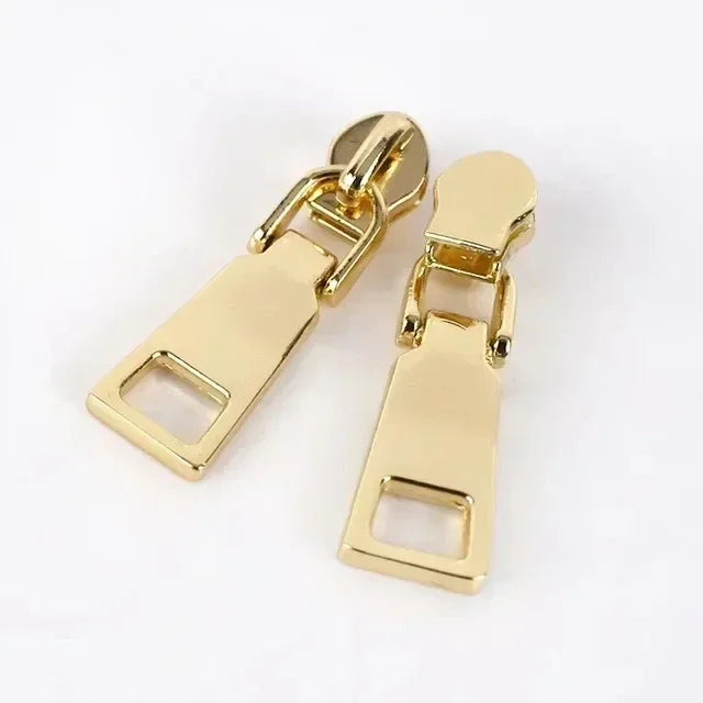 5# Zipper Sliders for Nylon Zippers Tape Bag Zips Pull Head Sewing Luggage Repair DIY